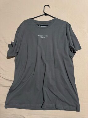 Dutch Bros Charcoal Gray Short Sleeve Logo Tee